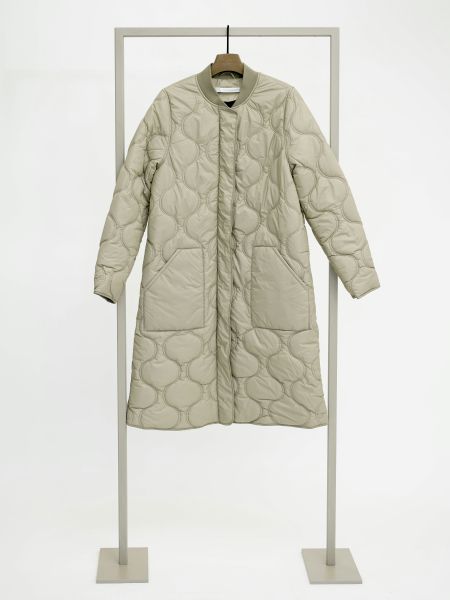 Gesteppte Jacke taupe