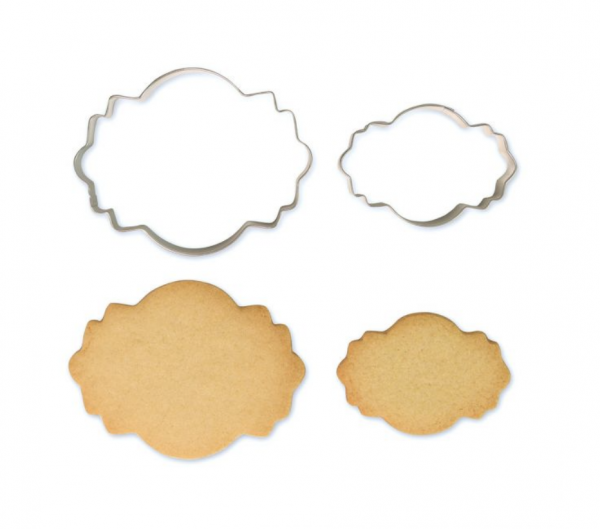 Keksausstecher Plakette 2er Set